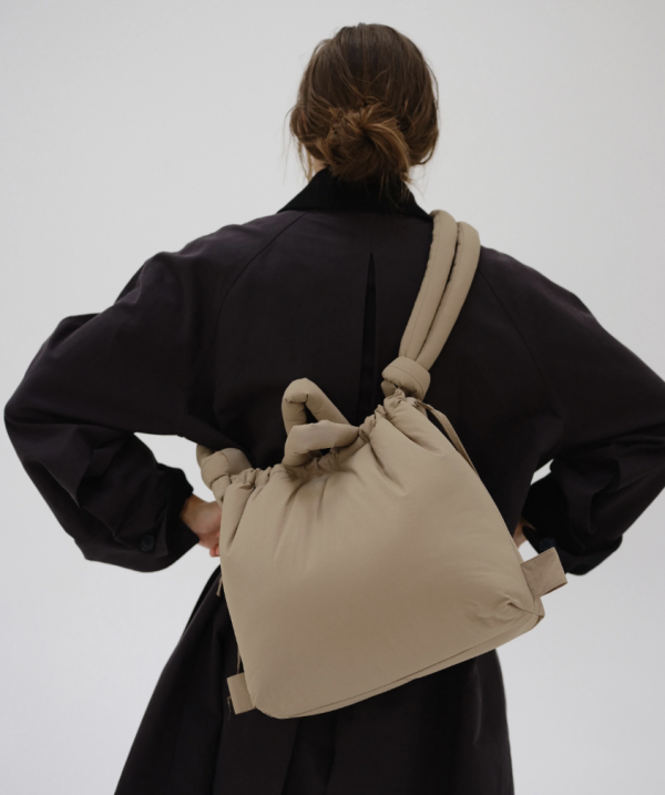 Ona Soft Bag - Backbag Beige